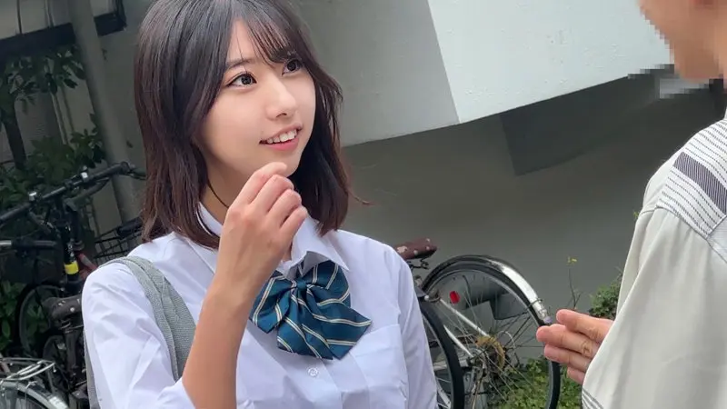 片寄しゅうか | 未知の快感！女子校生×制服美女 超エロいプレイ画像(skho135)-1